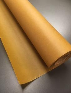 Vaxat papper, rulle på 4 m, bredd 70cm i ockragul