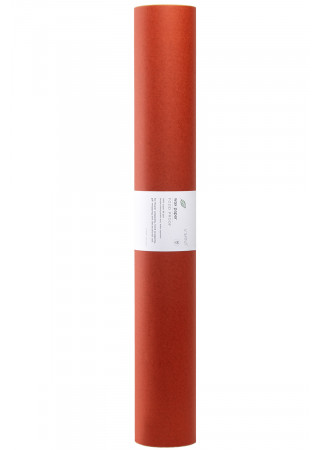Vaxat papper, rulle på 4 m, bredd 70cm i orange
