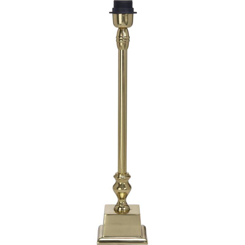 Lampfot/Bordslampa, LINNÉ LAMPFOT, Guld.