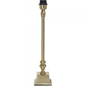 Lampfot/Bordslampa, LINNÉ LAMPFOT, Guld.