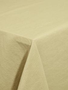 Stor Duk AMY i ockragult med bred grå rand längs med långsidorna