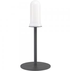 Lampfot AGNAR UTOMHUS, E27 lamphållare grå, höjd 50 cm