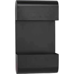 Fasadlampa, vägglampa PLANTA för plantering, E27, svart metall, IP44