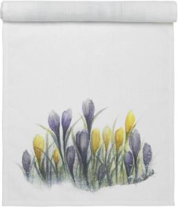 Löpare Vår, Krokus Gul 35x70cm