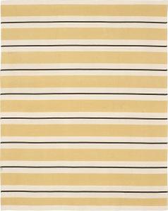 Strandmatta Selma, randig Havregul 120x150cm