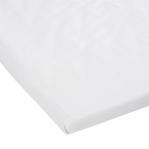 Underlakan i enfärgad bomull i tre storlekar, trådtäthet 120 i vitt