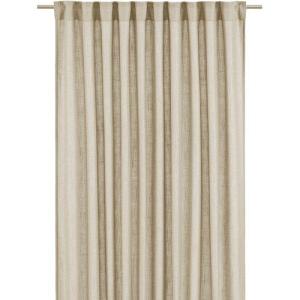 Gardinlängd Cecil, enfärgad med fin struktur, Stl, 2x145x260cm, linnefärg