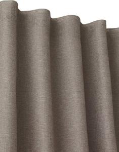 Mörkläggningsgardin 2P Olle, Stl. 2x140x280cm, Nougat