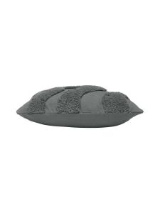 Svea Kuddfodral, tuftat i Asfalt, Strl: 45x45cm