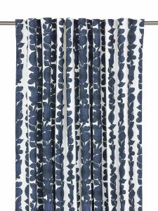 Gardinlängd ASTER 2x140x280cm, Stig Lindberg mönster, blå