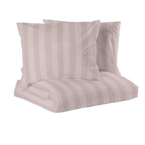 Bäddset MIRAGE KINGSIZE, stilig vävd rand med hotellkänsla i skön satin i rosa