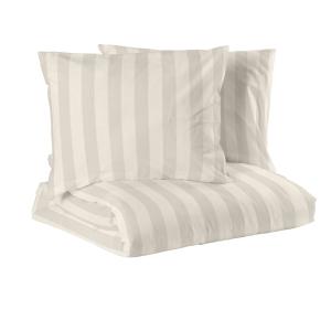 Bäddset MIRAGE KINGSIZE, stilig vävd rand med hotellkänsla i skön satin i champagne