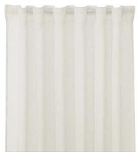 Gardinlängd Good Night, mörkläggande enfärgad med multiband, vit