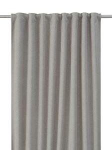 Gardin Jane, enfärgad mörkläggande gardin med multiband, Stl. 2x140x270cm, Brun