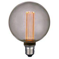 Lampa FUTURE LED, E27, Rökfärgad Glob 125mm, 3000K
