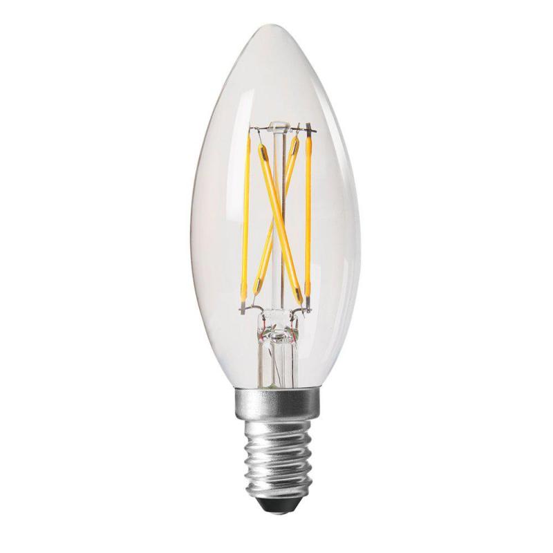 Lampa ELECT LED, E14, Kron Klarglas, 2300K