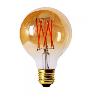 Lampa ELECT LED, E27, Guldtonad, Glob 80mm, 2100K