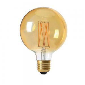 Lampa ELECT LED, E27, Guldtonad, Glob 125mm, 2100K