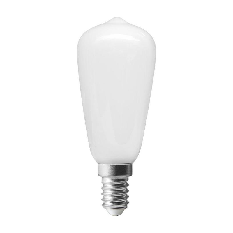 Lampa PEARL LED, E14, Edison vitt opalglas, 2700K