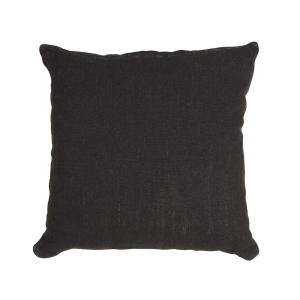 Kuddfodral LINUS, enfärgat, svart