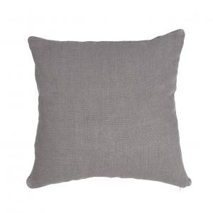 Kuddfodral LINUS, enfärgat, grå