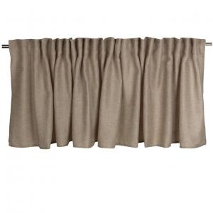 Gardinkappa BROOKLYN, enfärgad, lin