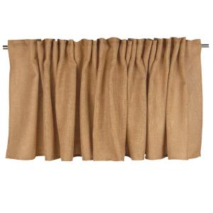 Gardinkappa BROOKLYN, enfärgad med struktur, havregul