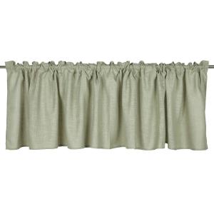 Gardinkappa BROOKLYN, enfärgad i ljusgrönt i tyg med struktur