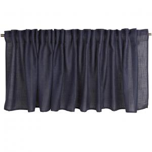 Gardinkappa Brooklyn enfärgad marinblå, stl.55x250cm