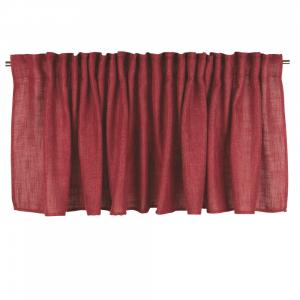 Gardinkappa BROOKLYN, röd