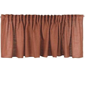 Gardinkappa BROOKLYN, enfärgad med struktur, rost