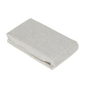 Stor Duk ALAN, extra lång, enfärgad i ett grövre tyg i ljus linnefärg