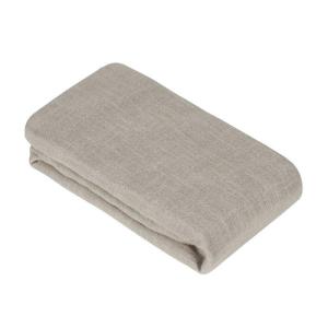 Stor Duk ALAN, extra lång, enfärgad i ett grövre tyg i linnefärg