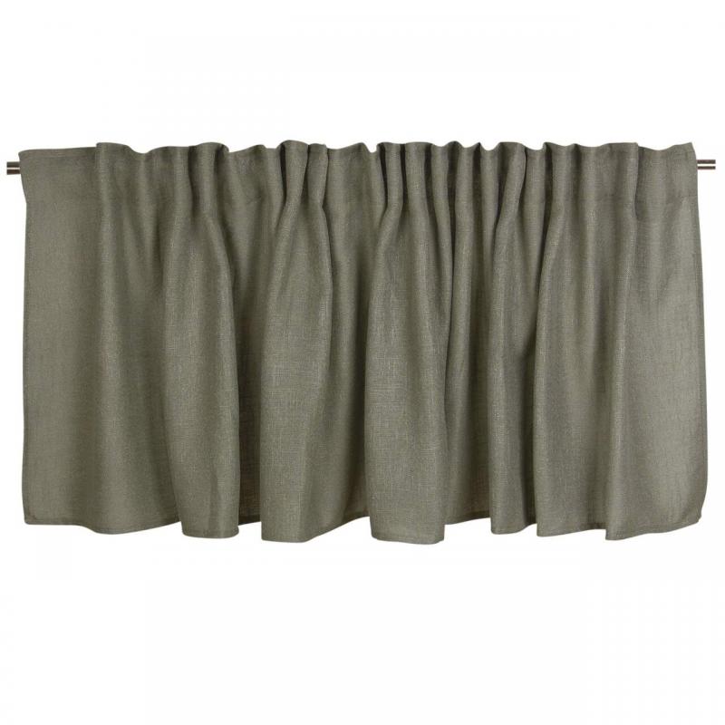 Gardinkappa ALAN, enfärgad, grön