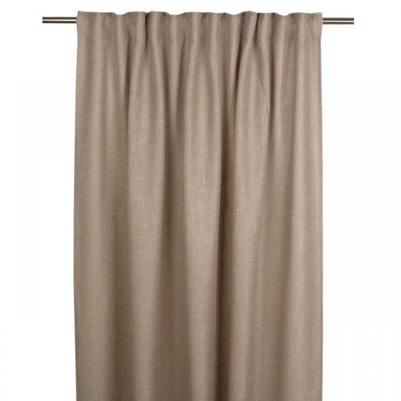 Gardinlängd ALAN, enfärgad, lin