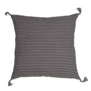 Kuddfodral HAVÄNG, randigt, grå