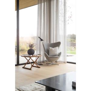 Kuddfodral SENSE, ovaler, mjuk och skön, offwhite, 48x48cm