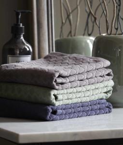 Diamond frotté, lyxig velour med snyggt rutmönster, marin