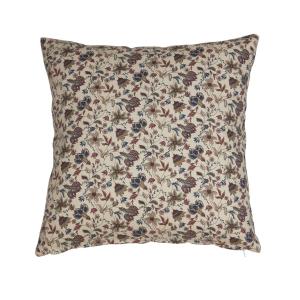 Kuddfodral, PETIT, småblommig, 45x45cm, blå