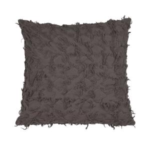 Kuddfodral FRANZA, enfärgat 48X48 cm Grå