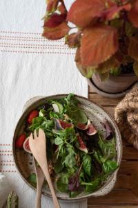 Löpare ASTRID, randig med fransar, 40X140cm, Antikvit/peach