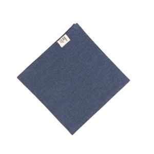 Tygservett, liten duk VIDE, återvunnen textil, enfärgad, marinblå