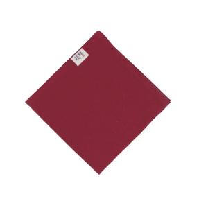 Servett VIDE, återvunnen textil, enfärgad, stl.45X45cm, röd