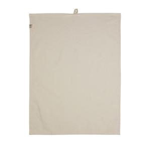 Kökshandduk Vide, återvunnen textil, enfärgad , 50X70 cm, Offwhite