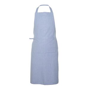 Förkläde Vide, återvunnen textil, enfärgad i ljusblått