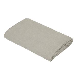 Fyrkantig Duk VIDE, enfärgad i återvunnen textil i lindblomsgrönt