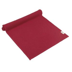 Löpare VIDE, återvunnen textil, enfärgad stl:40x140 cm, röd
