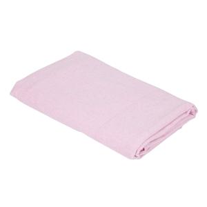 Stor Duk VIDE, enfärgad i återvunnen textil i rosa