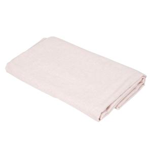 Stor Duk VIDE, enfärgad i återvunnen textil i ljusrosa