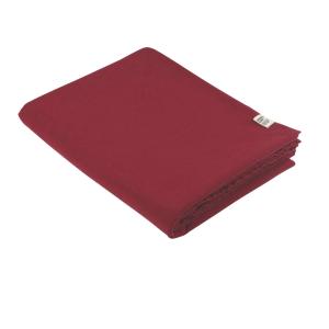 Duk Vide, återvunnen textil, enfärgad, stl:140x300cm, röd